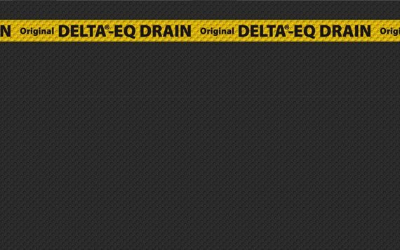 Delta-EQ-Drain дренажная мембрана 9мм, 250 кН/м2